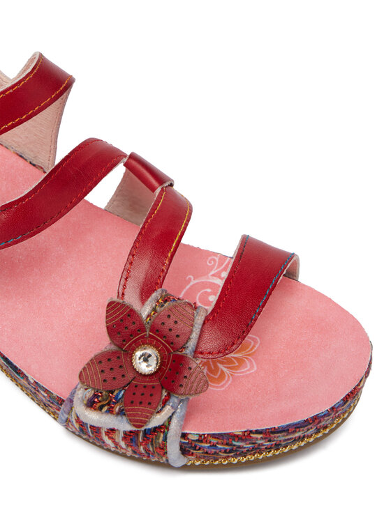 Laura Vita Laura Vita Босоніжки Beclindao 20 Червоний