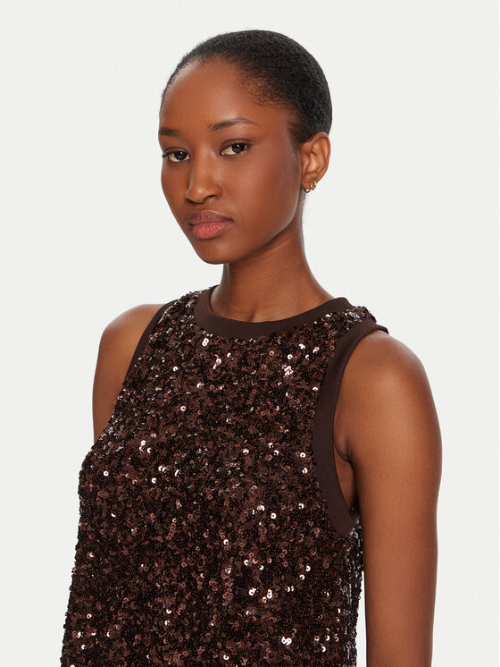 Marella Marella Top Filly 2523946051 Hnedá Slim Fit