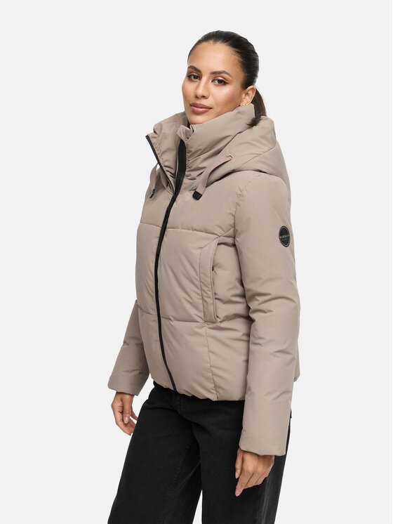 Marikoo Marikoo Kurtka zimowa Ninikaa Szary Regular Fit