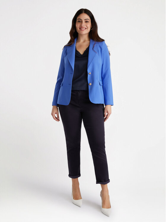 Fiorella Rubino Fiorella Rubino Giacca outdoor Q498T000175N009 Turchese Regular Fit