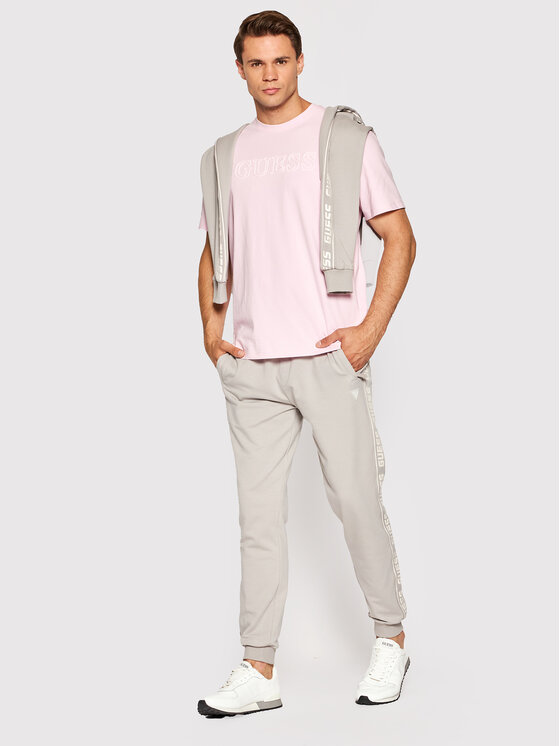 T-shirt Z2YI11 J1311 Rosa Regular Fit