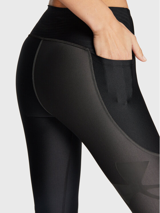 Under Armour Under Armour Legginsy HeatGear® Ankle 1373936 Czarny Slim Fit