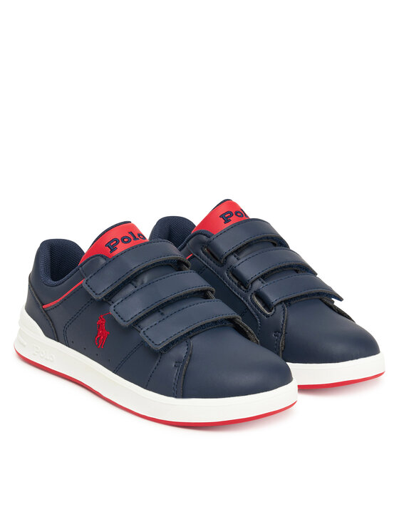 Polo Ralph Lauren Polo Ralph Lauren Sneakersy Heritage Court IV Ez RL03424411 Granatowy