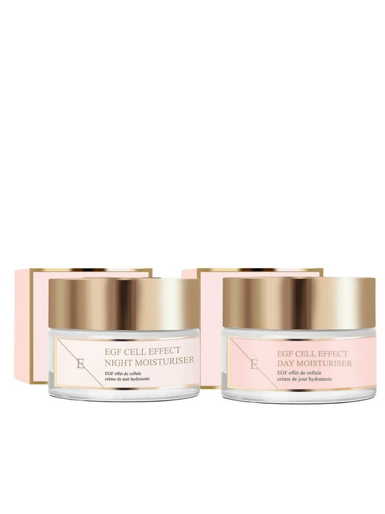Krem na dzień Erthskin London, EGF Cell Effect Day Moisturiser 50ml+EGF Cell Effect Night Moisturiser 50ml