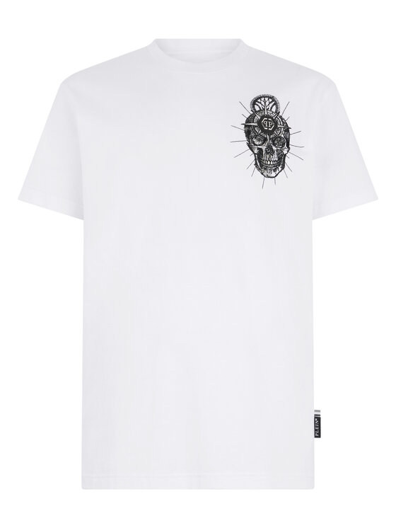 PHILIPP PLEIN PHILIPP PLEIN T-Shirt 29817 Biały Regular Fit