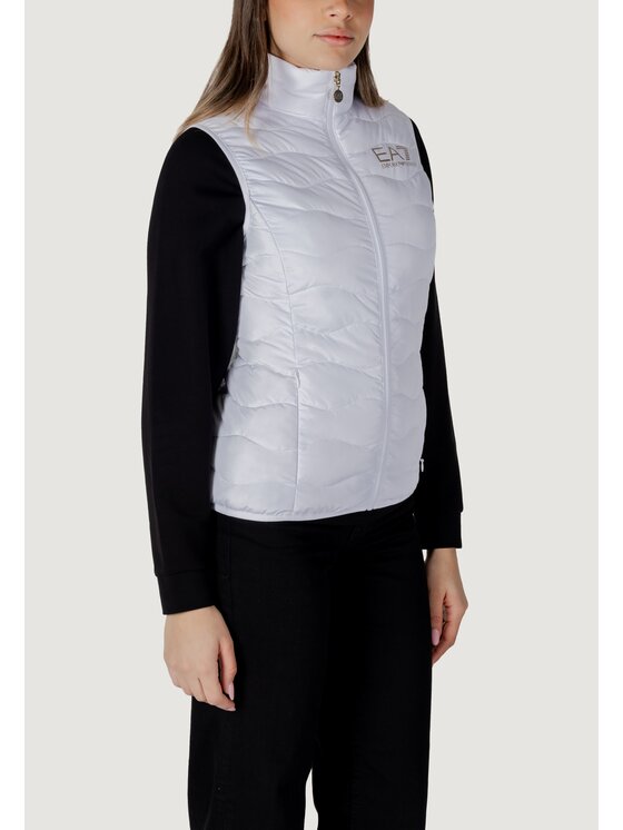 EA7 Emporio Armani EA7 Emporio Armani Tank top 8NTQ08 TNF8Z Biały Egg Fit