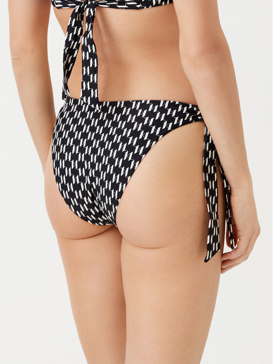 KARL LAGERFELD KARL LAGERFELD Bikini apakšdaļa A1W46042 Melns