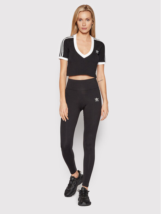 adidas adidas T-shirt adicolor Classics HC2040 Crna Slim Fit