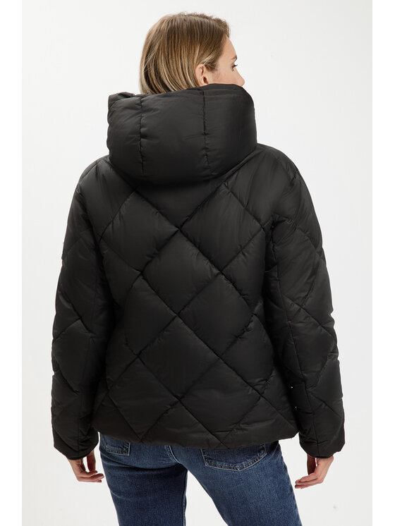 Cross Jeans Kurtka zimowa 81256-020 Czarny Regular Fit | Modivo.pl