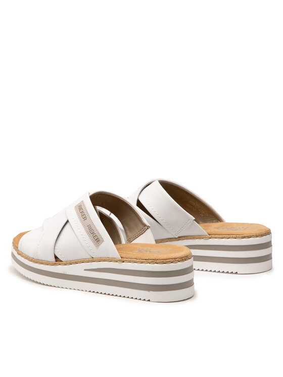 Rieker Rieker Ciabatte V0250-80 Bianco