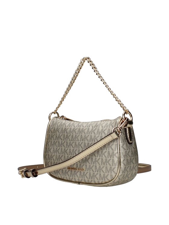 Michael Kors Michael Kors Torebka Gold Fabric Hand Złoty