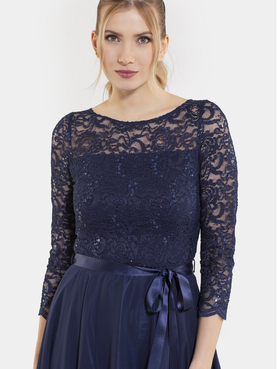 Swing Swing Coctailkleid 77761210 Dunkelblau Regular Fit