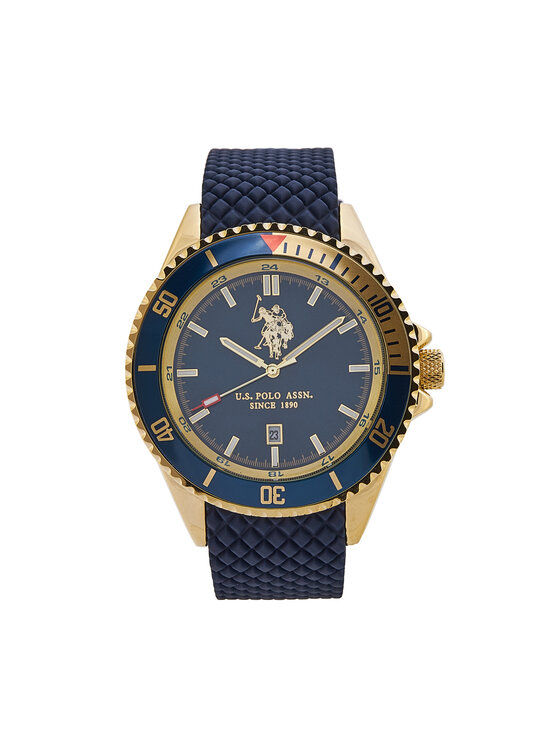 U.S. Polo Assn. Hodinky Spencer USP7223YG Tmavomodrá