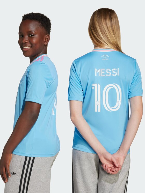 adidas adidas Koszulka techniczna Inter Miami CF 25/26 Third Messi Jersey Błękitny Regular Fit