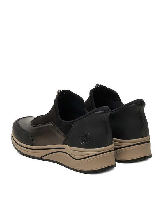 Rieker Rieker Pantofi N9553-25 Negru