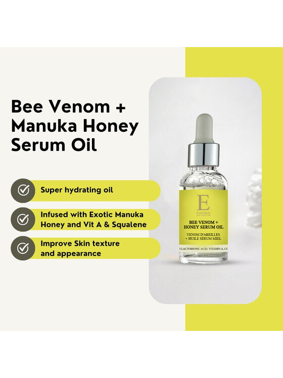 Erthskin London Erthskin London Jad Pszczeli + Olejek z Miodem Manuka Serum