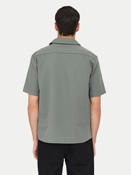 Only & Sons Only & Sons Πουκάμισο Eye Resort 22030342 Πράσινο Relaxed Fit