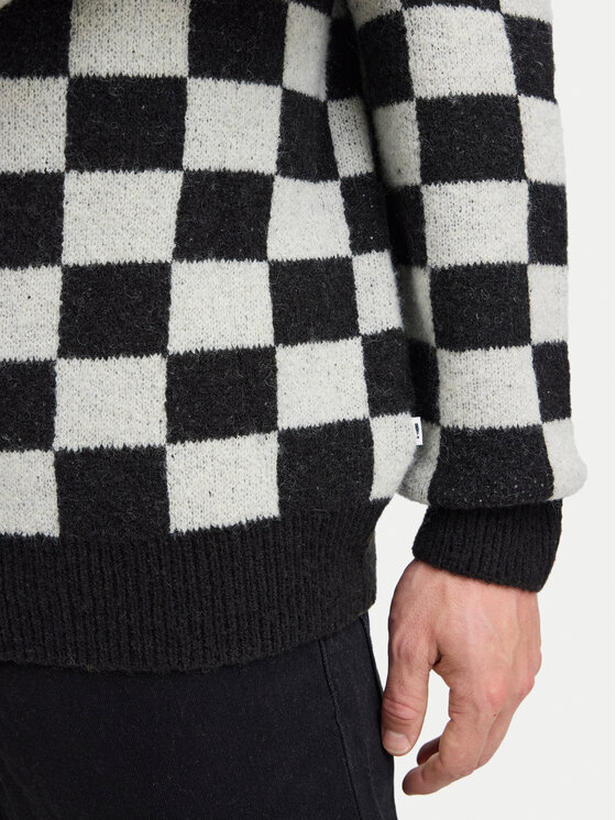 Solid Solid Sweter Malloy 21108281 Czarny Regular Fit