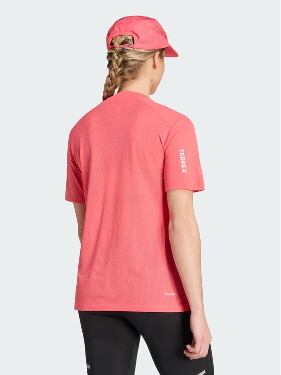 adidas adidas Koszulka techniczna 159151 Różowy Regular Fit