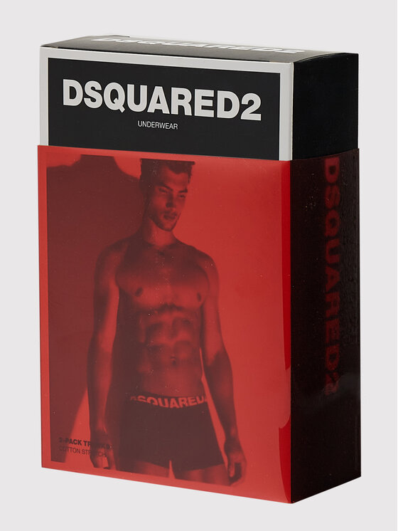 Dsquared2 Underwear Dsquared2 Underwear Σετ μποξεράκια 2 τμχ. DCXC90030 Μαύρο