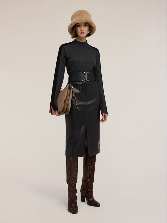 Motivi Motivi Cardigan M393W003477N013 Grigio Regular Fit