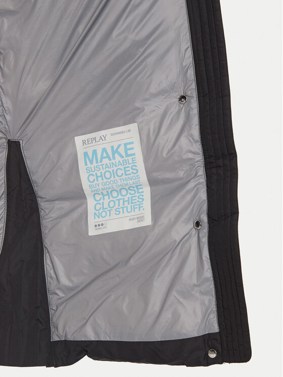 REPLAY REPLAY Безрукавка W7858 .000.84998 Чорний Regular Fit