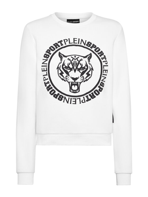Plein Sport Plein Sport Longsleeve 14241 Bianco Regular Fit