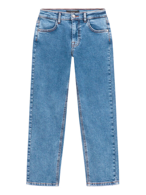 Guess Guess Džinsi J5YA03 D5QY0 Zils Regular Fit