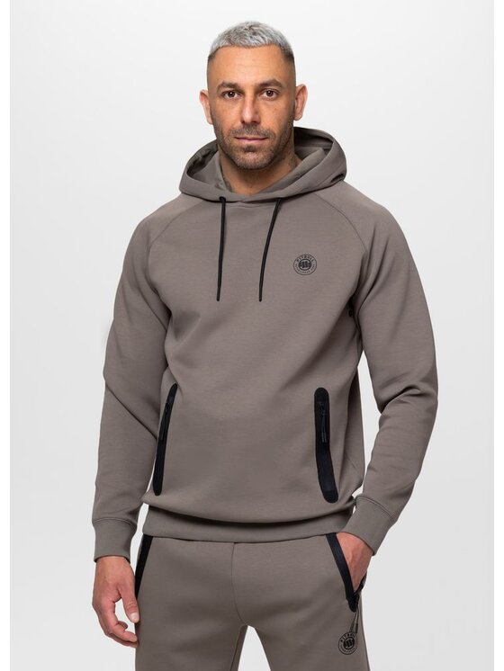 PITBULL PITBULL Bluza DOGWOOD Brązowy jasny Regular Fit