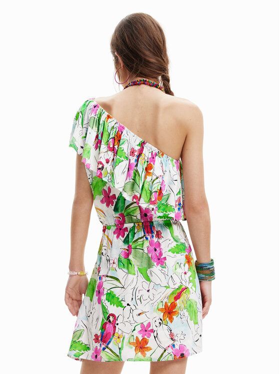 Desigual Desigual Sukienka codzienna 23SWVW83 Kolorowy Regular Fit