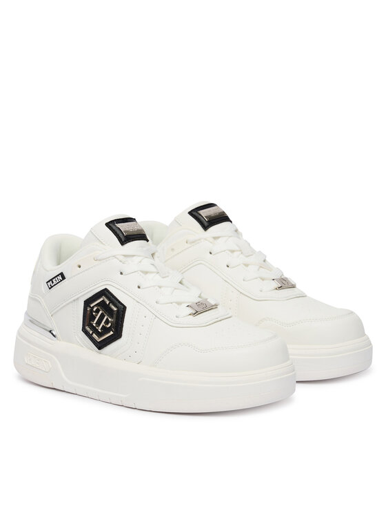 PHILIPP PLEIN PHILIPP PLEIN Tenisice SAFS USC0925 PTE003N Bijela