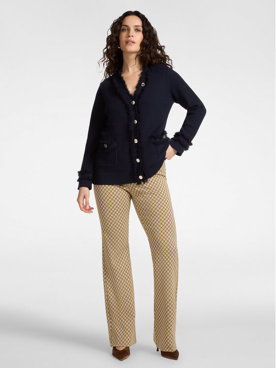 Elena Mirò Elena Mirò Cardigan M073Z000838N034 Blu Regular Fit