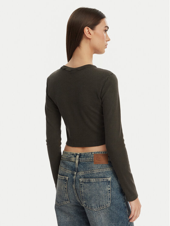 Element Element Blusa Icon Crop W ELJKT00122 Nero Cropp Fit
