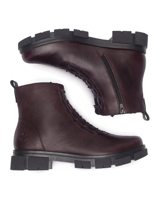 Rieker Rieker Stiefeletten Y7150-35 Dunkelrot