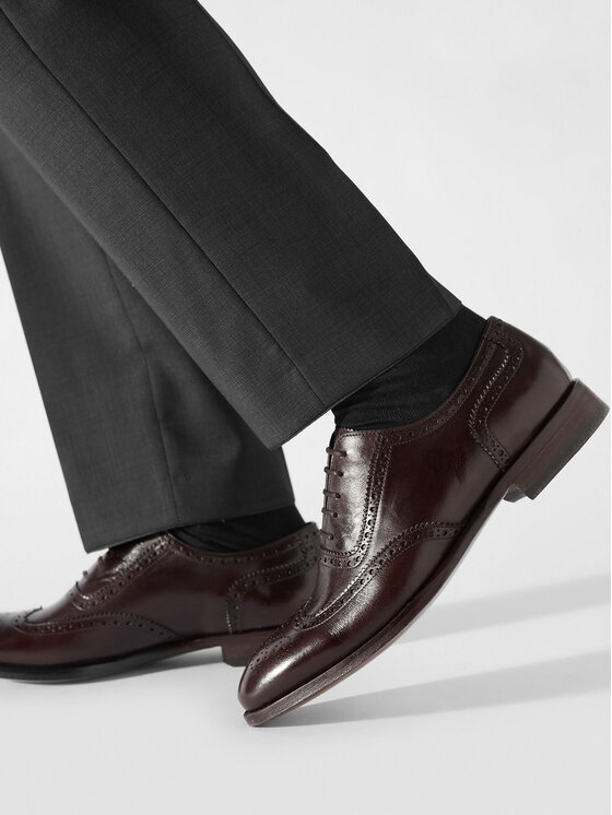 Lord Premium Lord Premium Półbuty Brogues 5501 Brązowy