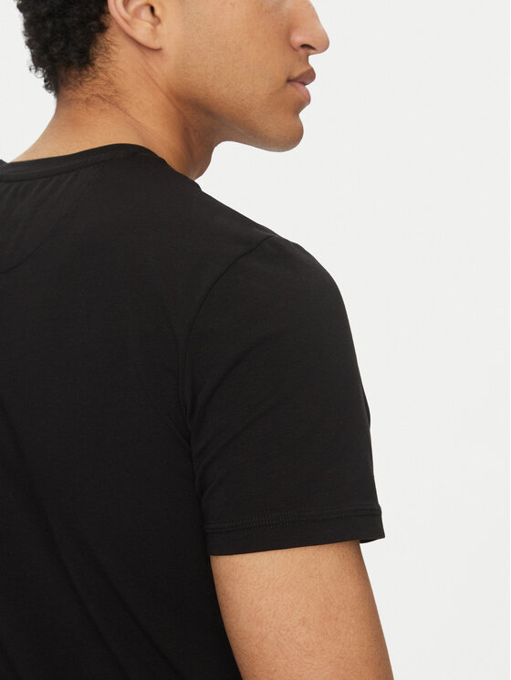 Guess Guess T-Shirt U5GM11 K6YW1 Μαύρο Regular Fit