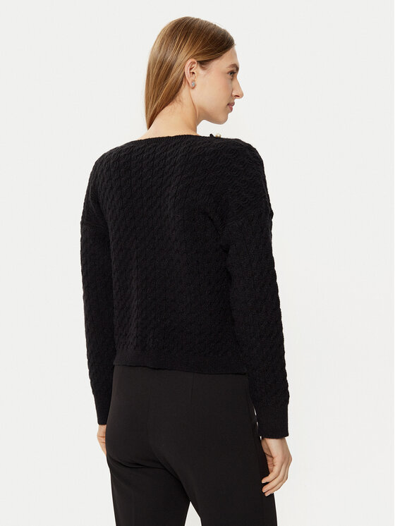 Rinascimento Rinascimento Pulover CFM0011717003 Negru Regular Fit