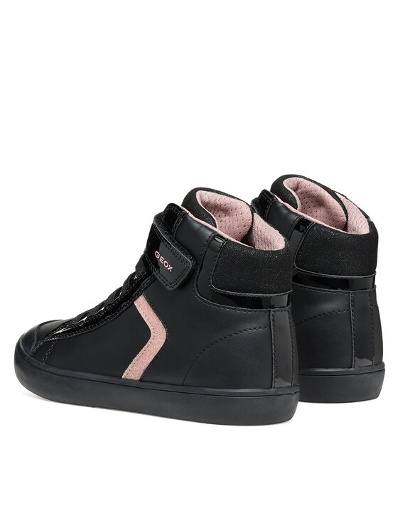 Geox Geox Sneakersy J Gisli Girl J464NA 05402 C9289 M Czarny
