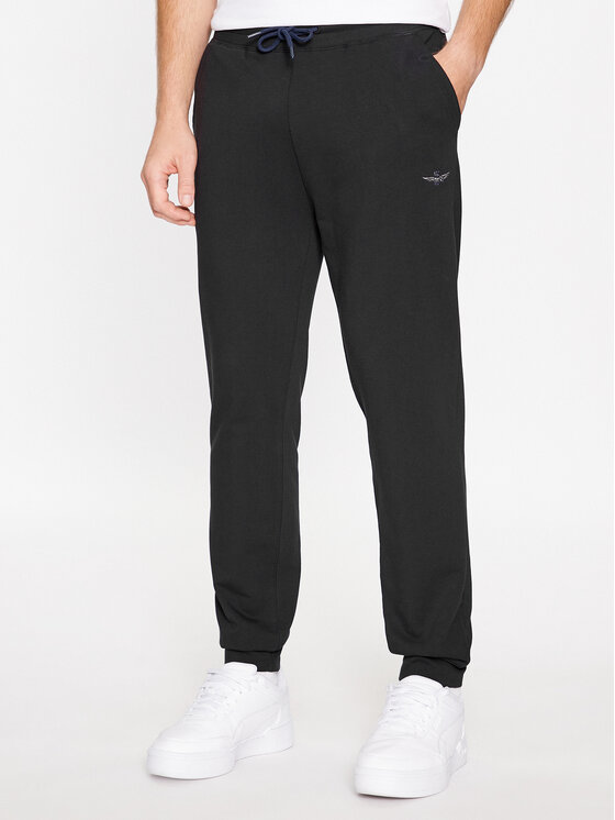 Aeronautica Militare Pantaloni da tuta 232PF872F459 Nero Regular