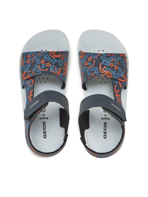 Geox Geox Sandály J Lightfloppy J45GQE 000CE CF44Y M Tmavomodrá