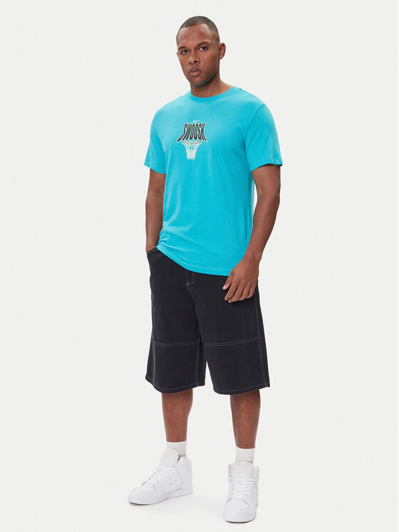 Nike Nike T-Shirt HJ3466 345 Turkusowy Regular Fit