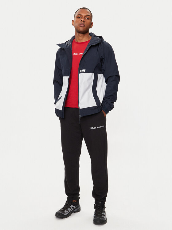 Helly Hansen Helly Hansen Esőkabát Rig Rain Jacket 54096 Sötétkék Regular Fit