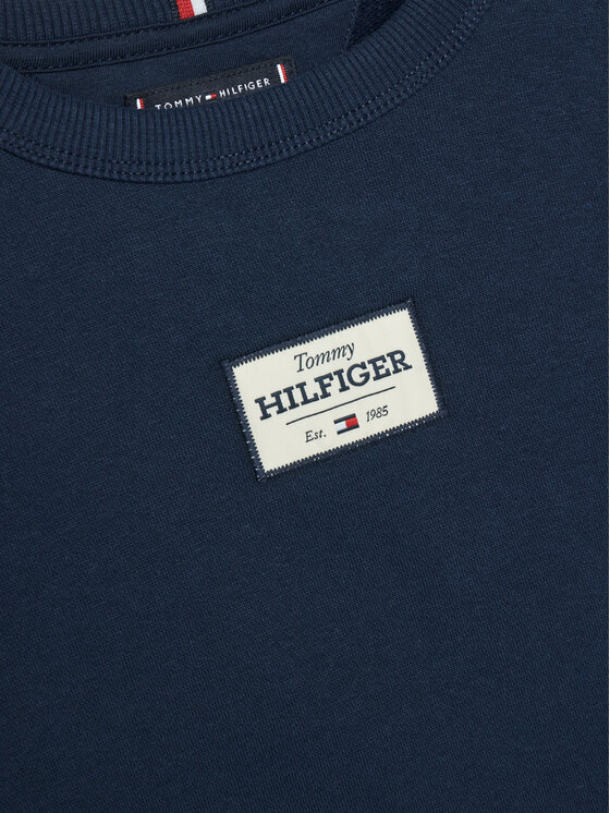 Tommy Hilfiger Tommy Hilfiger Pulóver KB0KB09315 Sötétkék Regular Fit