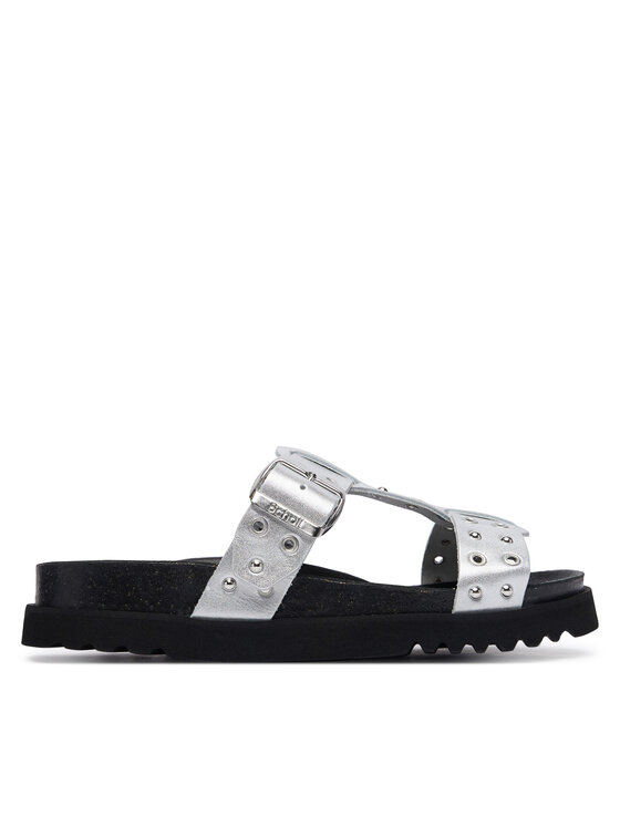 Scholl Scholl Plätud Beatriz T-Bar Ring F00911 Hõbedane