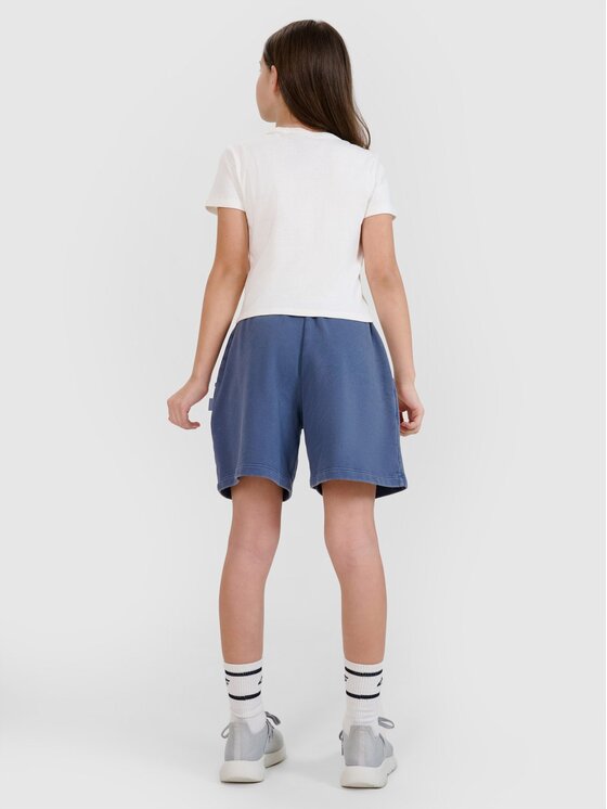 4F 4F Pantaloncini 4FJWSS25TSHOF483-32S Blu Regular Fit