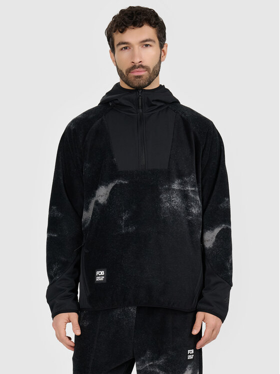 4F 4F Polar FOB Czarny Loose Fit