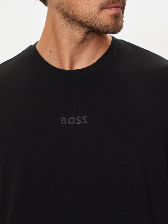 BOSS Boss T-Shirt 50519368 Czarny Oversize