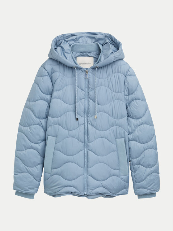 Tom Tailor Tom Tailor Pernata jakna 1044399 Svijetloplava Regular Fit