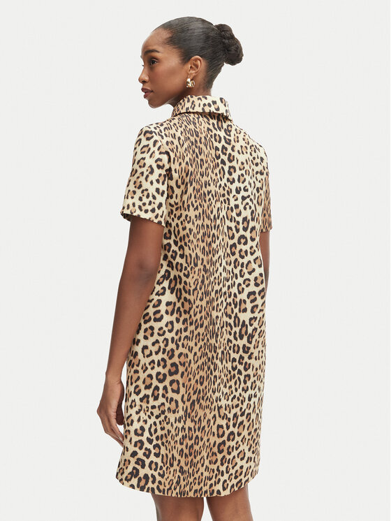 LOLA CASADEMUNT LOLA CASADEMUNT Повсякденна сукня LS2616134 Коричневий Loose Fit