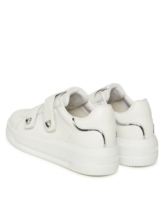 LOVE MOSCHINO LOVE MOSCHINO Sneakersy JA15325G0NIA610B Biela